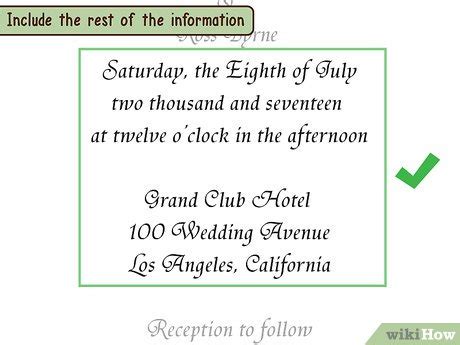 5 Ways to Write a Formal Invitation - wikiHow