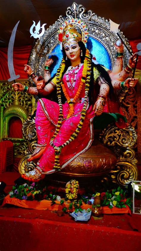 navratri durga puja image hd. | Happy navratri images, Navratri images, Maa durga image