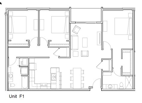 Floor Plans - Harbor View Apartments