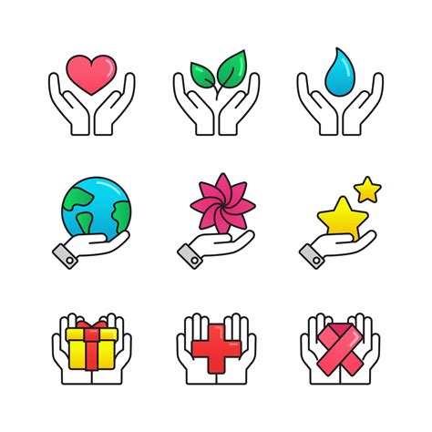 Healing Hands Icon 167920 Vector Art at Vecteezy