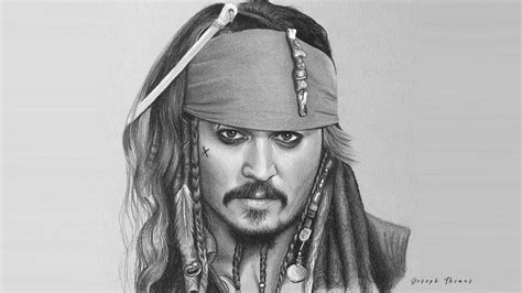 Jack Sparrow Drawing Simple