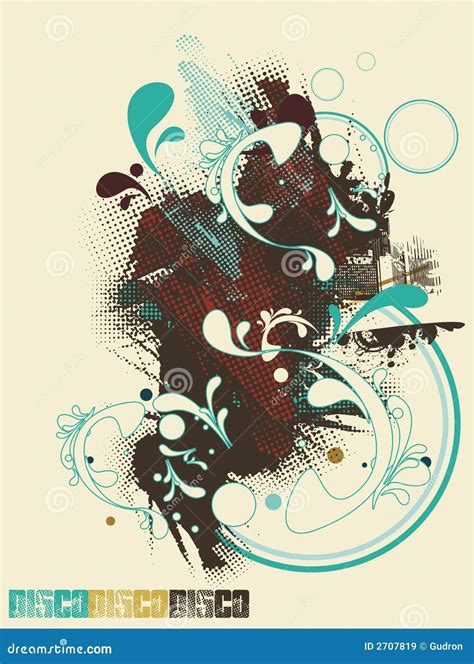 Abstract Poster Design Royalty Free Stock Images - Image: 2707819