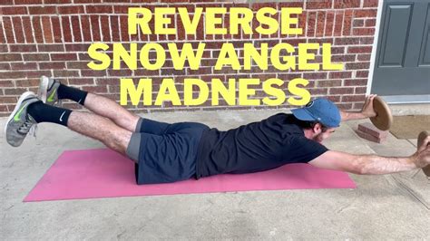 Reverse Snow Angel Progressions For Back Strength And Posture - YouTube