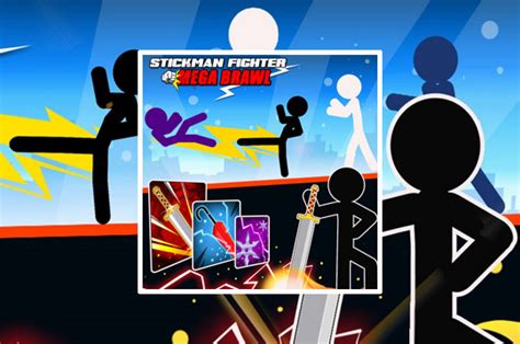 Stickman Fighter: Mega Brawl sur JeuxGratuitJeux