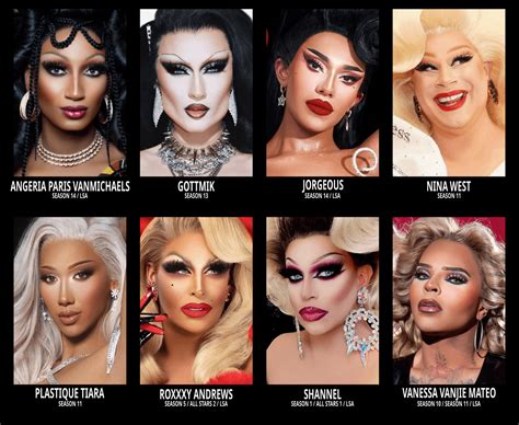 [AS9] Rupaul´s Drag Race All Stars 9 Speculated Cast Visual 2.0 : r/DragRaceTea