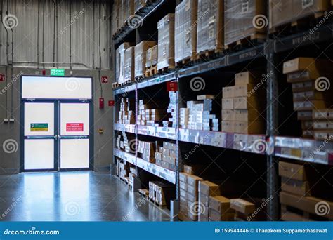 Ikea Bang Yai - Thailand - .September 10,2019 : Fire Exit Door in the ...