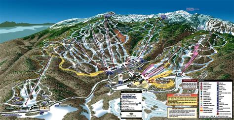 Stowe Mountain Resort | Mountain resort, Resort, Trail maps