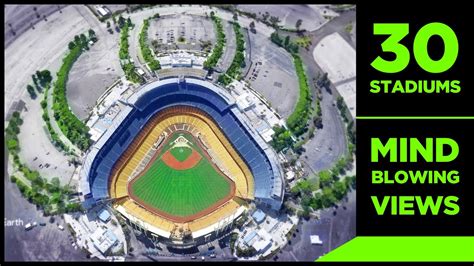 MLB Stadiums 2019 | Spectacular Aerial View - YouTube