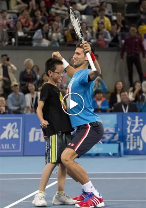 Novak Djokovic Attends Charity Event in Beijing (PICS AND VIDEO INSIDE)