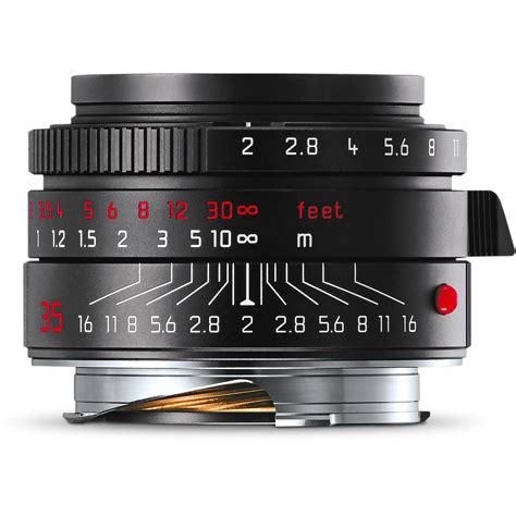 Leica Summicron-M 35mm f/2 ASPH. Lens (Black-Chrome Edition)