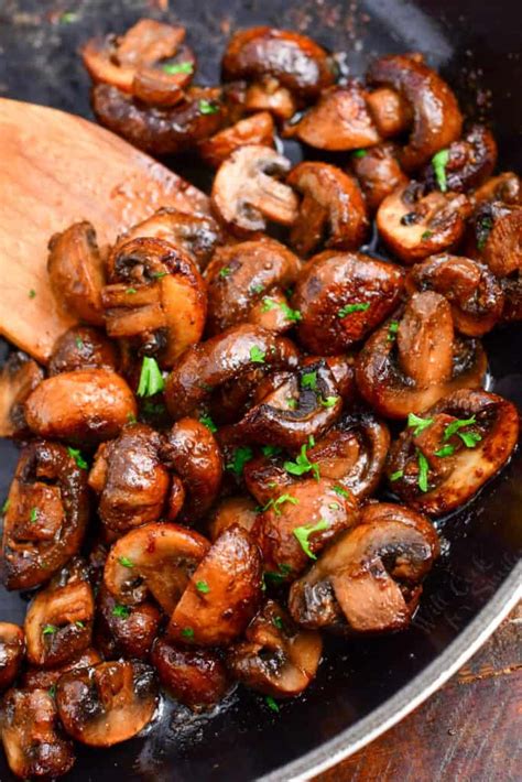 Sautéed Mushrooms - Will Cook For Smiles