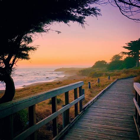 Moonstone Beach Boardwalk in Cambria is providing the perfect spot to catch the #SLOCAL sunset ...