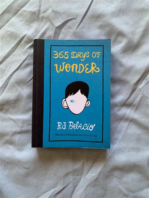 365 Days Of Wonder - RJ Palacio, Hobbies & Toys, Books & Magazines, Fiction & Non-Fiction on ...