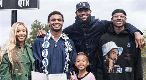 LeBron James Shares Emotional Photos From Bronny's High School ...