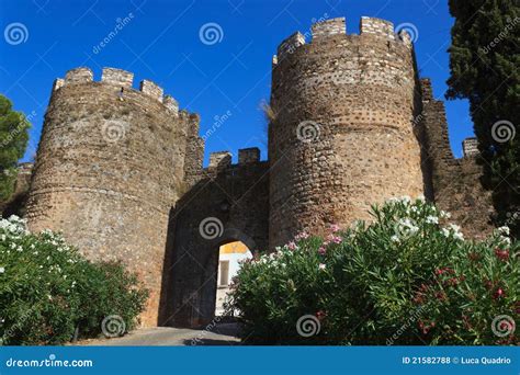 Portuguese Castle stock photo. Image of vila, beautiful - 21582788