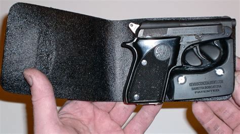 Pocket Holster, Wallet Style For Full Concealment - Beretta Bobcat 21A - Kevin's Concealment ...