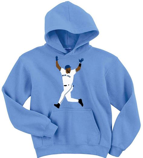 Joe Carter Toronto Blue Jays World Series 1993 Hoodie Hooded Sweatshirt ...