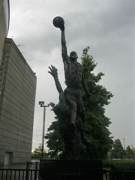 The Spirit Michael Jordan Statue United Center Chicago