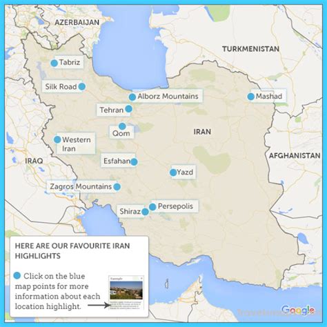 Where is Qom Iran? - Qom Iran Map - Map of Qom Iran - TravelsMaps.Com