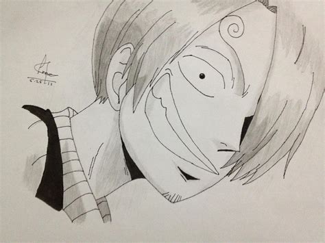 Vinsmoke Sanji Drawing, Pencil, Sketch, Colorful, Realistic Art Images | Drawing Skill