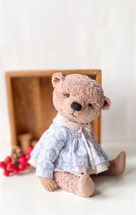 Teddy bear girl, dressed teddy bear - Inspire Uplift