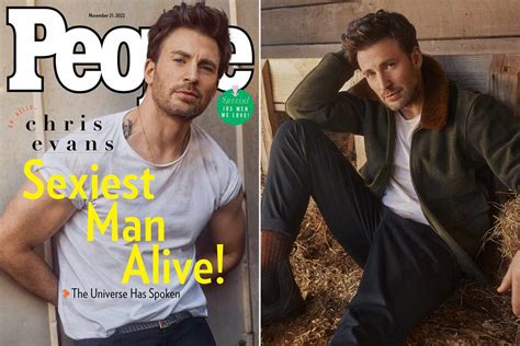 Chris Evans Named Sexiest Man Alive 2022 By People Magazine - The Artistree