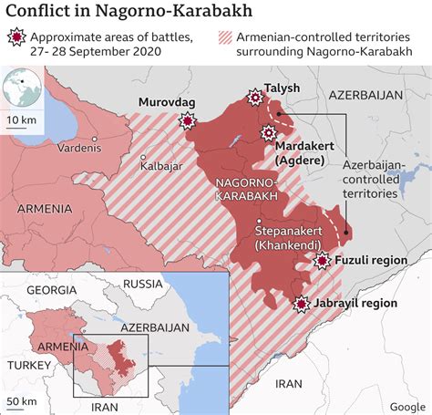 Nagorno Karabakh 2020 Conflict & Azerbaijan vs Armenia - Guide of the World