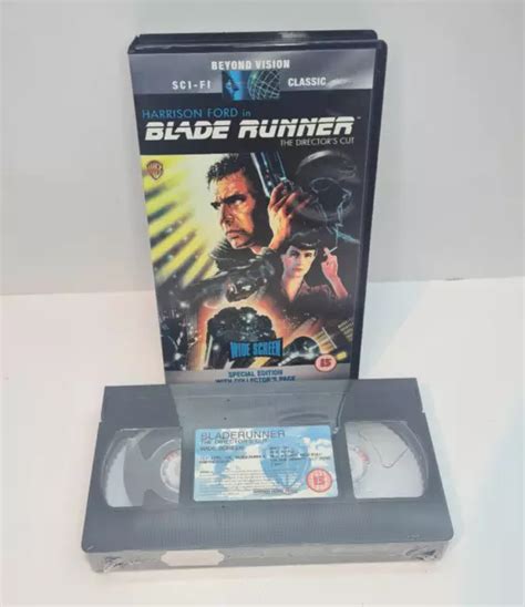 BLADE RUNNER THE Director's Cut 1982 Widescreen VHS Special Edition New ...