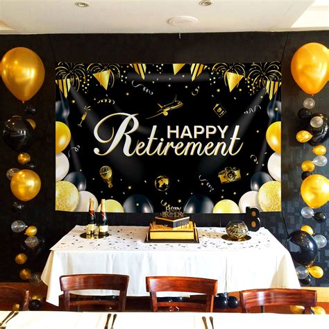 Buy LaVenty 21 PCS Happy Retirement Party Decorations Retirement Party ...