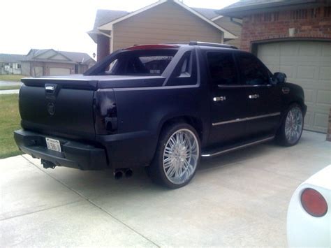 Matte black Escalade EXT - Pro Motorsports : Pro Motorsports