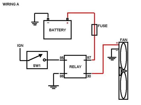 Electric Cooling Fan Wiring Diagram | Electric cooling fan, Electrical ...