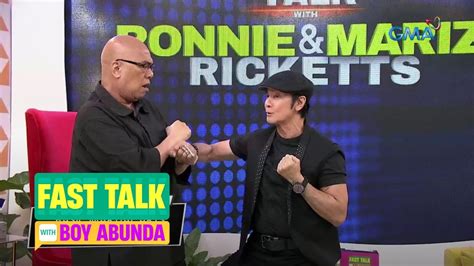 Fast Talk with Boy Abunda: Tito Boy, napalaban sa MARTIAL ARTS with ...