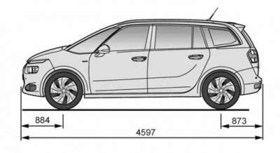 Citroen Grand C4 Space Tourer - Abmessungen & Technische Daten - Länge, Breite, Höhe ...