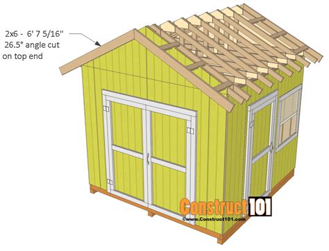 shed plans 10x10 gable shed #shedbuildingplans | Shed plans, 10x10 shed plans, Diy storage shed ...