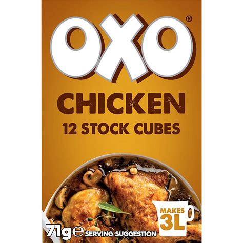 Oxo Chicken Stock Cubes 71g | Woolworths