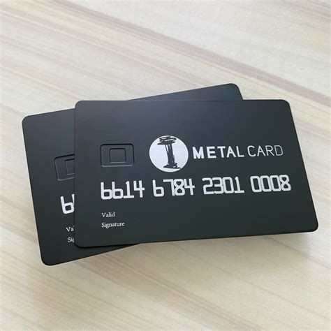 Blank design best metal credit cards