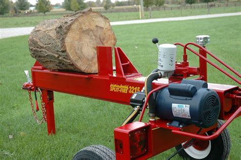 Split-Fire Sales introduces a new electric powered log splitter ...