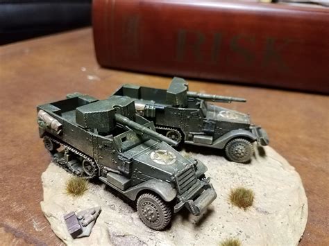 Gallery Pictures Italeri M3 75mm Half Track Plastic Model Military Vehicle Kit 1/72 Scale #557510