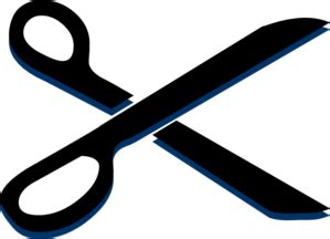 Scissors Clip Art at Clker.com - vector clip art online, royalty free ...