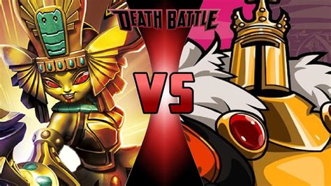 Golden Queen vs. King Knight by OmnicidalClown1992 on DeviantArt