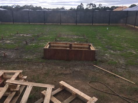 Garden bed made from recycled pallets | Bunnings Workshop community