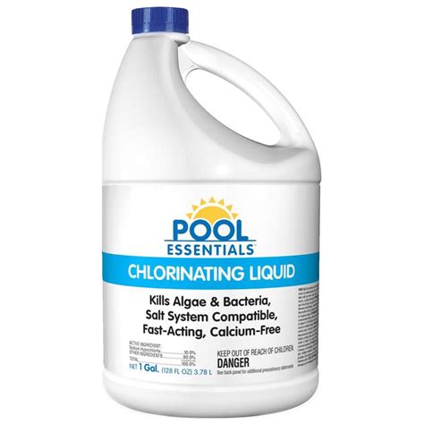 Chlorine Bleach Pool