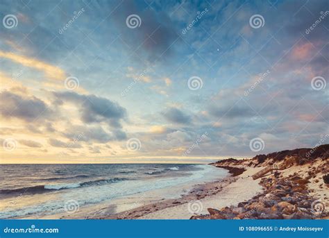 Adelaide shores at sunset stock image. Image of climate - 108096655