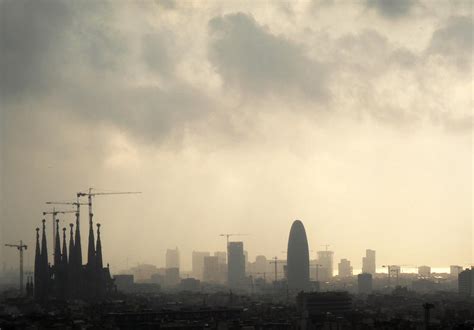 Barcelona Skyline by TopGon on DeviantArt