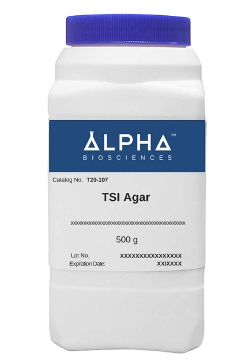 TSI AGAR/500 G - Scientific Consumables and Instrumentation