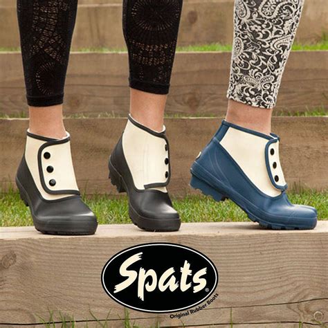 Spats Rubber Boots | Boots, Boots women fashion, Shoes