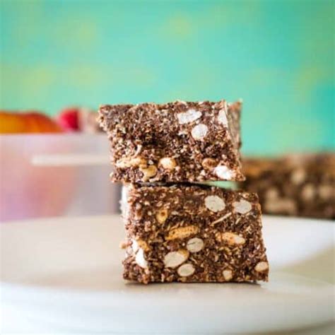 No Bake Chocolate Slice - Kidgredients