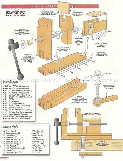 DIY Bench Vise • WoodArchivist