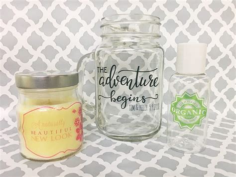 25 Clear Labels Transparent Labels for your products candle | Etsy