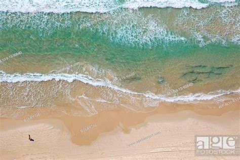 Aerial photograph of the coastline of Israel, Stock Photo, Picture And ...